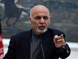Afghan President Ashraf Ghani gestures as he addresses a press conference at the Presidential Palace in Kabul. (AFP/ File Photo)