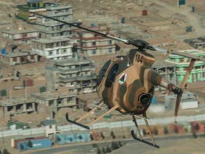 مروحية قتالية افغانية