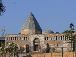 The Aladdean Mosque in Konya, Turkey. (Wikimedia Commons)