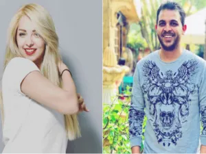 محمد رشاد وخطيبته مي حلمي (instagram.com/mohammedrashadofficial)