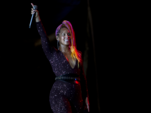 The 15-time Grammy Award-winning singer/songwriter is scheduled to return to the UAE to perform for the first time since her “Set the World on Fire Tour” in 2013 (Source: Antonio Scorza - Shutterstock)