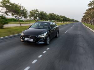 The all-new Accent is slightly longer and wider than the previous model.