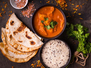 وصفة دجاج بالزبادي (اللبن) والمسالا