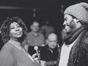 Lenny Kravitz and Aretha Franklin (Twitter)