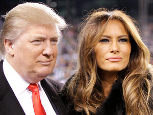  An Odd Couple: Donald Trump and wife Melania Trump (Shutterstock)