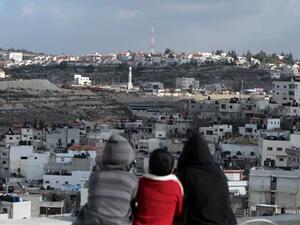 Israeli settlements in the West Bank are in violation of international law. (AFP/File) 