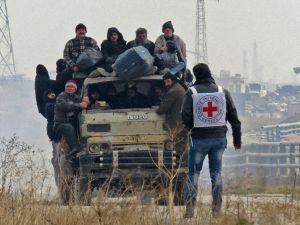 Evacuation in eastern Aleppo began on Thursday but was suspended on Friday. (AFP/File) 