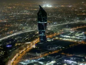 A general view over Kuwait City in the Gulf emerate where thousands of Indian labourers have been left stranded with no wages after losing their jobs. (AFP/File) 