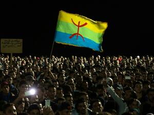 Thousands attended the funeral of the fishmonger amid calls for protests nationwide including in the capital Rabat. (AFP/File) 