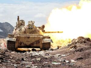  الحوثيين أطلقوا، فجر اليوم، مقذوفات صاروخية على ضواحي مدينة نجران