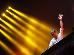 DJ Armin Van Buuren was rumored to be set to play a show in Jeddah. (Source: Avis De Miranda - Shutterstock)