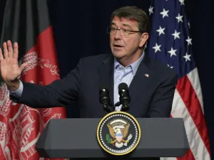 US Secretary of Defense Ashton Carter answers reporters' questions during a news conference. (AFP/File)