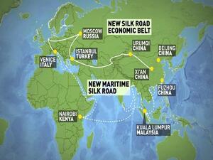 The resources required to develop OBOR are vast, with estimates between $2 trillion and $3 trillion per year.  (YouTube)