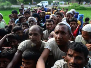 A senior UN human rights official on Monday said Myanmar's security operation in Rakhine state "seems a textbook example of ethnic cleansing" (AFP)