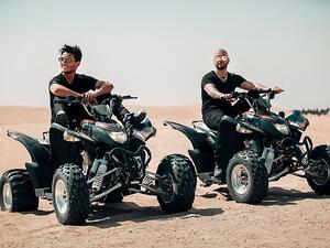 Directed by the award-winning Los Angeles-based filmmaker, David ‎Zennie, the music video of ‘Roll With It’ captures the fun-filled time between the two stars, ‎against the backdrop of Dubai’s iconic landmarks and attractions. ‎


