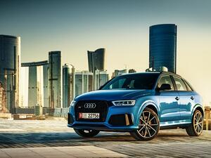 Audi RSQ3 at Audi Abu Dhabi.