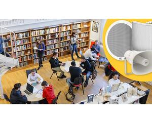 AXIS Audio Manager C7050 Server offers a complete audio management package that includes both hardware and software.