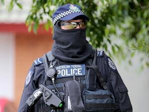 An Australian Federal Police officer during a counter-terrorism operation in Sydney. (AFP/ File Photo)