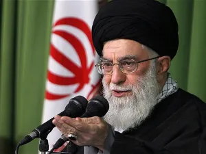 الزعيم الأعلى الايراني آية الله علي خامنئي