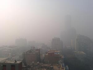 Smog in Cairo, Egypt (Twitter)
