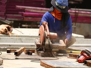 In June, workers of two contracting companies staged separate protests over unpaid salaries. (Shutterstock)