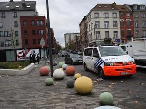The Molenbeek neighborhood in Brussels, Belgium, where multiple suspects in the Paris attacks have been arrested. (AFP/Emmanuel Dunand)