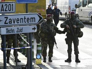 Police will systematically check every passenger entering the airport. (AFP/John Thys)