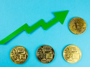 Cryptocurrencies overall were also higher. The coin market cap of total market capitalization was at $300 billion at the time of writing compared to $288 billion on Monday. (Shutterstock)