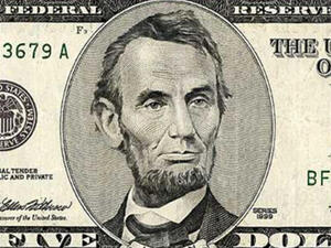 Honest Abe, looking rather Salafi himself, can buy quite a bit in the Lebanese markets.