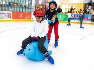 Bobby the Seal at Dubai Ice Rink