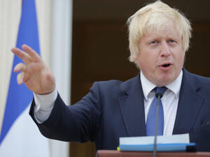 Britain’s Foreign Secretary Boris Johnson (AFP/File Photo)

