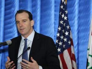 Special Presidential Envoy for the Global Coalition to Counter ISIL, Brett McGurk. (AFP/File)