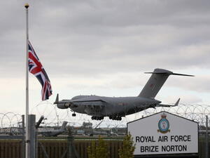  الطيران البريطاني شن في الشهر الماضي غارة على قوات موالية للحكومة السورية 