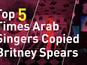 Britney Spears influence did not only affect the west but the middle east as well.