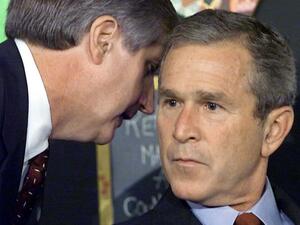 Back in 2001, Bush was filmed reading to school children in Florida for another ten minutes following news of the first plane attack on September 11. (AFP/File)