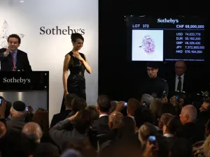 For customers based in the Middle East and North Africa (Mena), jewellery and watches, as well as contemporary and Islamic art from regional artists are the biggest draws. (Sotheby's)