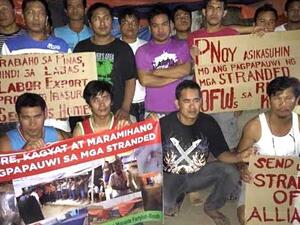 Around 1.8 million overseas workers from the Philippines are estimated to be based in Saudi Arabia. (AFP/File)