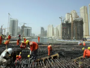 Falling oil prices have cast a long shadow on the GCC construction industry. (File photo)