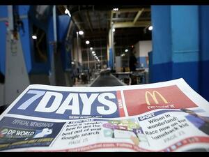 The announcement comes less than a month after 7Days cut its daily print run to weekly with the aim of refocusing on digital. (YouTube)

