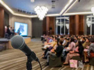 Saudi Arabia aims to become the main destination for conferences and exhibitions in the Middle East by 2020. (Shutterstock) 