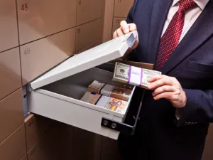 The report did not disclose the names of the individuals or groups whose bank accounts were frozen, their nationalities, or amounts. (Shutterstock)