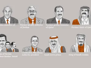 High profile Middle East figures named in the 'Panama Papers' investigation. (ICIJ)