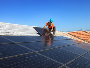 Egypt announced in 2014 ambitious plans to develop renewable energy, including wind and solar projects to be installed over three years. (File photo)

