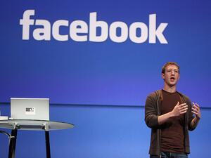 Zuckerberg also announced the production of a solar-powered Internet plane that beams connectivity to the ground. (File photo)