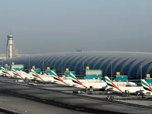 Dubai Airport's Terminal 3 is the world's largest airport terminal. (Pinterest)