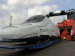Spain’s rail company Renfe, train maker Talgo, and state track operator Adif have extensive experience with the country’s own high-speed network. (AFP/Josep Lago) 