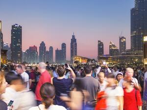 A new report shows that 88 percent of the UAE's population were born outside the UAE, with almost 3.5 million from India, 935,000 from Egypt, and 906,000 from Pakistan. (Shutterstock) A new report shows that 88 percent of the UAE's population were born outside the UAE, with almost 3.5 million from India, 935,000 from Egypt, and 906,000 from Pakistan. (Shutterstock)
