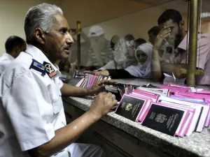 At least seven different online visa agencies operating inside and outside Oman are using Facebook and other social media apps to sell their services – often conning unsuspecting customers out of money. (AFP/File)