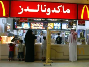 Tourism development as part of an economic diversification strategy has helped drive demand for the food-service sector.  (AFP/Patrick Baz)
