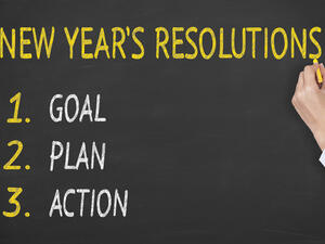 Because new year resolutions are often pushed by retailers and service providers, the solutions are often products or services. (Shutterstock)